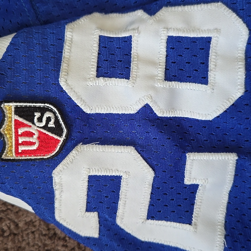 1995 Marshall Faulk Indianapolis Colts Wilson Authentic NFL Jersey - Picture 6 of 9